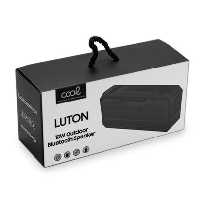 Enceinte Bluetooth universelle Cool Luton Noir (12 W)