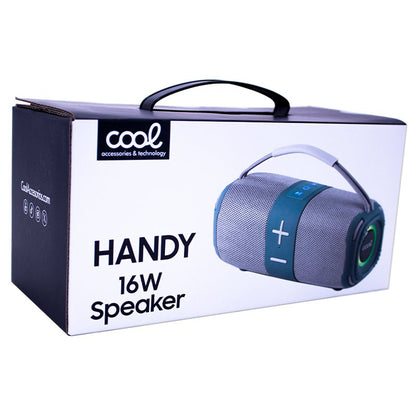 Enceinte Bluetooth universelle de marque COOL Handy (16 W) Gris