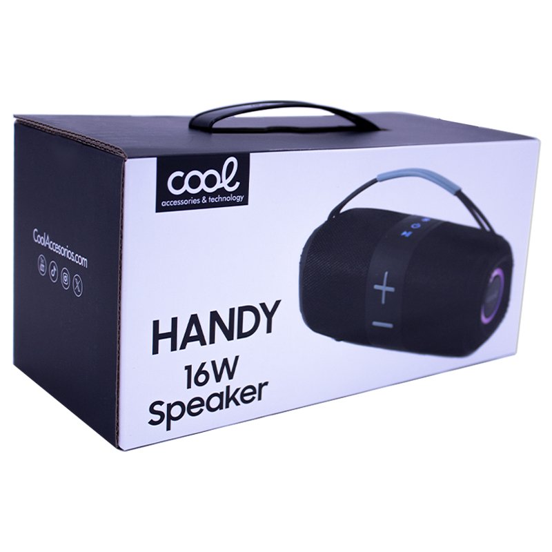 Enceinte Bluetooth universelle de marque COOL Handy (16 W) Noir
