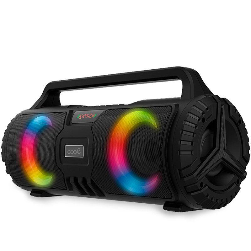 Enceinte Bluetooth universelle de marque Cool Tube (25 W) Noir