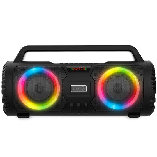 Enceinte Bluetooth universelle de marque Cool Tube (25 W) Noir
