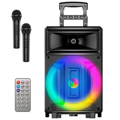 Enceinte musicale Bluetooth universelle (2 microphones + télécommande) COOL Fest 60 W