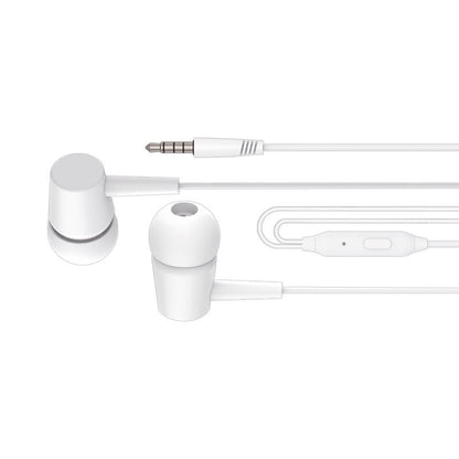 Casque stéréo COOL Bear 3,5 mm avec microphone blanc