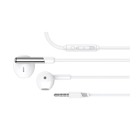 Casque stéréo 3,5 mm avec microphone COOL Care, blanc