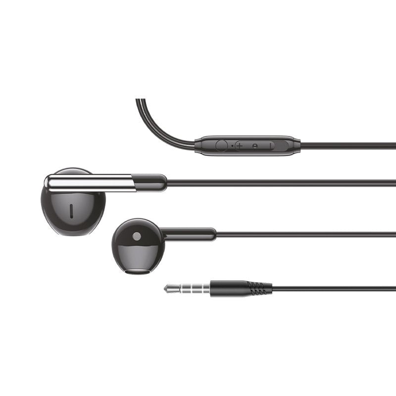 Casque stéréo 3,5 mm avec microphone COOL Care, noir