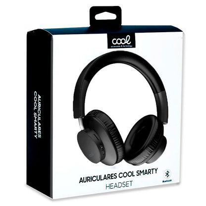Casque stéréo Bluetooth Cool Smarty Noir