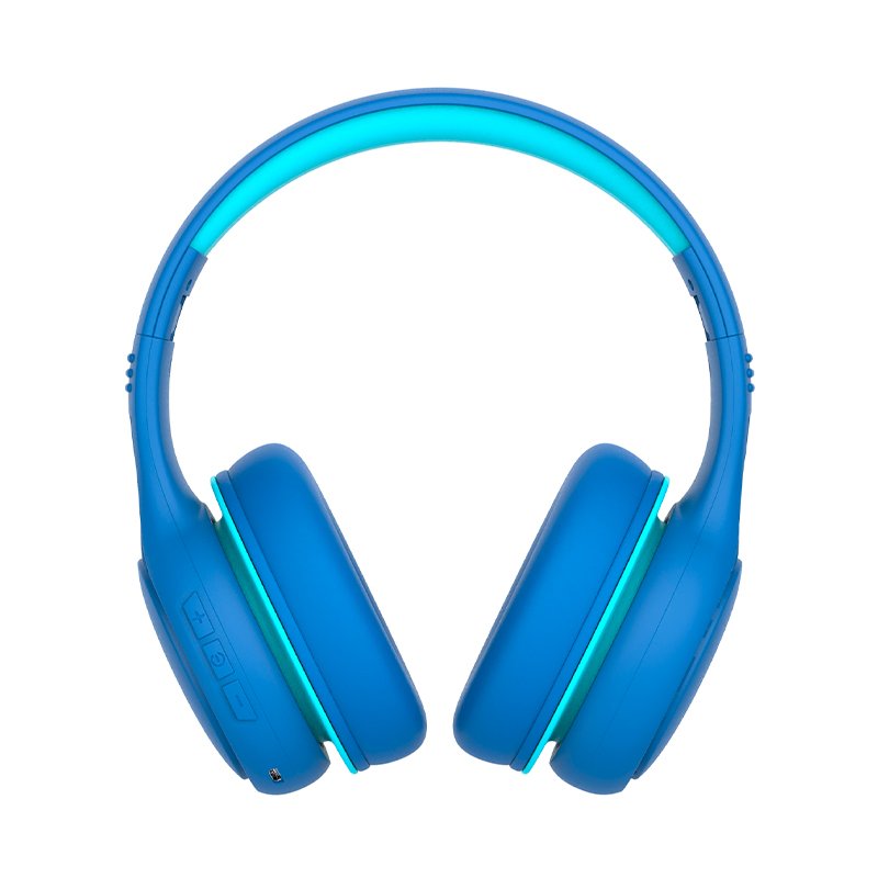 Casque stéréo Bluetooth COOL Kids, bleu (volume limité)