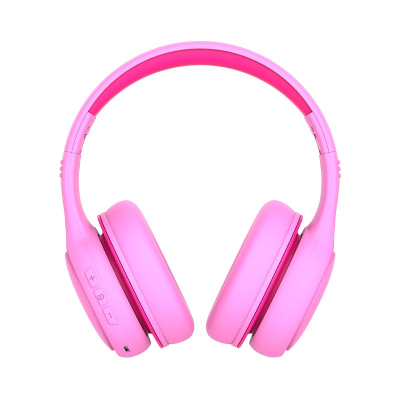 Casque stéréo Bluetooth Cool Kids, rose (volume limité)