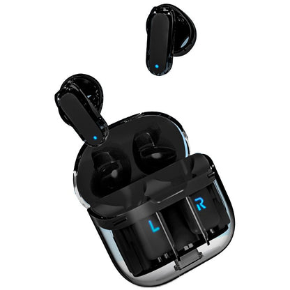Casque stéréo Bluetooth à double oreillette COOL Crystal Black