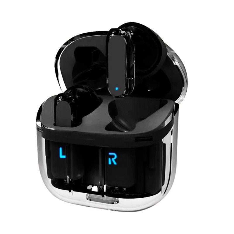 Casque stéréo Bluetooth à double oreillette COOL Crystal Black