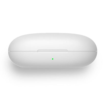 Casque stéréo Bluetooth à double oreillette, sensation de fraîcheur, blanc