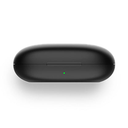 Casque stéréo Bluetooth à double oreillette, sensation de fraîcheur, noir