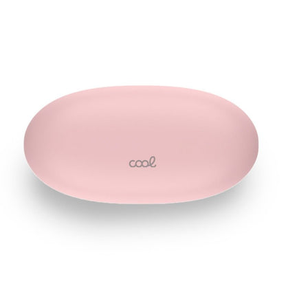 Écouteurs stéréo Bluetooth à double pod, casque COOL Feel Pink