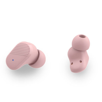 Écouteurs stéréo Bluetooth à double pod, casque COOL Feel Pink