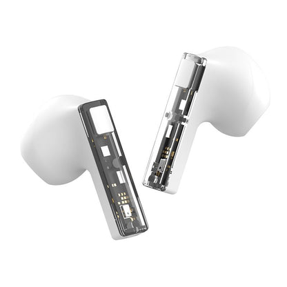 Casque stéréo Bluetooth à double oreillette COOL Vision Blanc