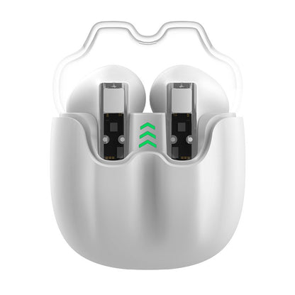 Casque stéréo Bluetooth à double oreillette COOL Vision Blanc