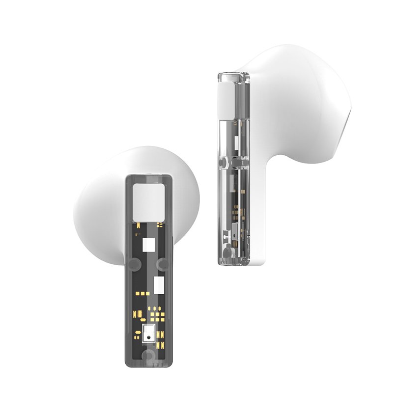 Casque stéréo Bluetooth à double oreillette COOL Vision Blanc