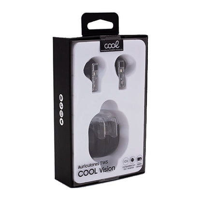 Casque stéréo Bluetooth à double oreillette COOL Vision Noir