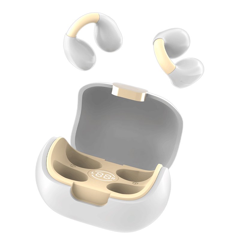 Écouteurs stéréo Bluetooth COOL Clip Blanc