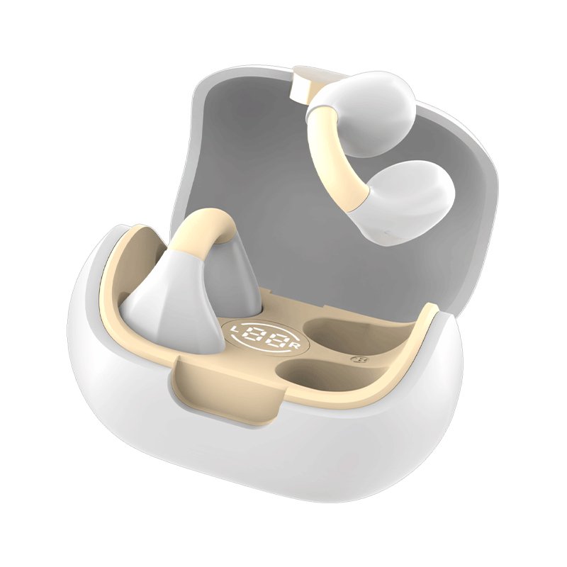 Écouteurs stéréo Bluetooth COOL Clip Blanc