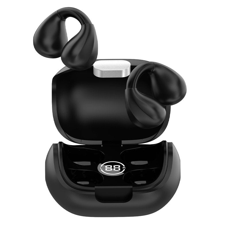 Écouteurs stéréo Bluetooth COOL Clip Noir