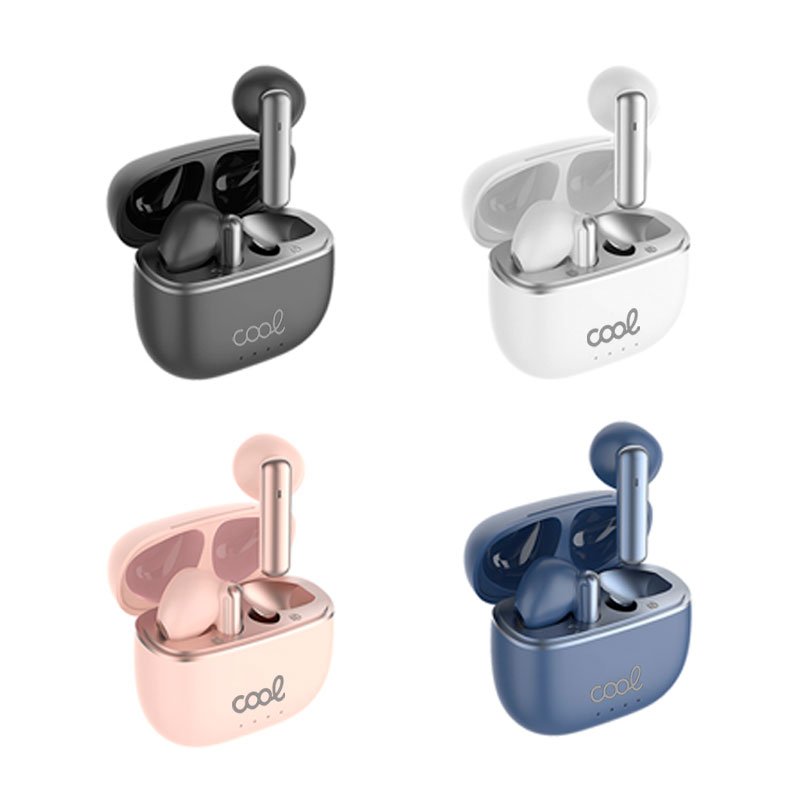 Écouteurs stéréo Bluetooth COOL Gen Pink