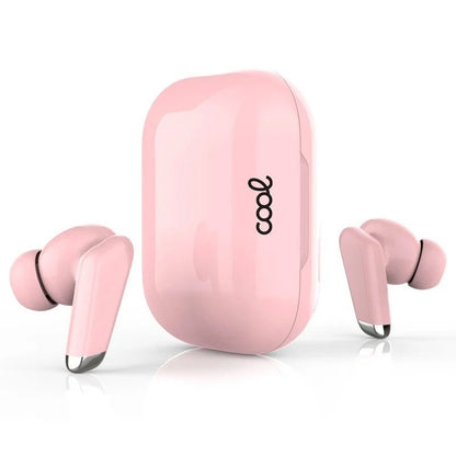 Écouteurs stéréo Bluetooth Cool Urban LCD rose