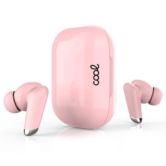 Écouteurs stéréo Bluetooth Cool Urban LCD rose