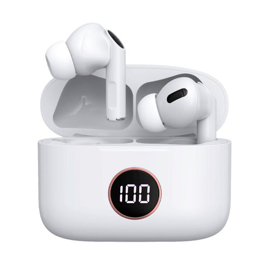 Écouteurs stéréo Bluetooth LCD Cool Air Pro Blanc