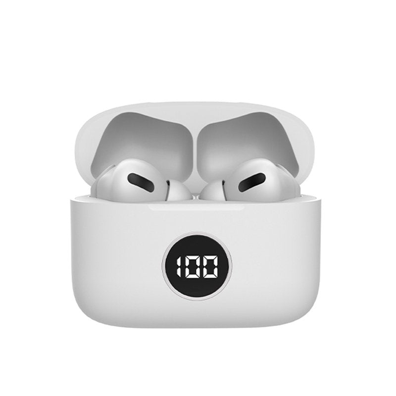 Écouteurs stéréo Bluetooth LCD Cool Air Pro Blanc