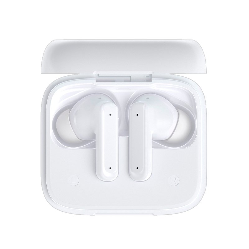 Écouteurs stéréo Bluetooth avec écran LCD Cool Ambient, blancs