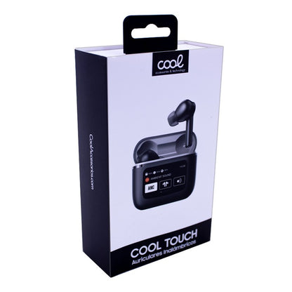 Écouteurs stéréo Bluetooth avec écran LCD Cool Touch, noirs