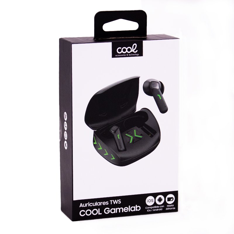 Écouteurs stéréo Bluetooth TWS pour jeux vidéo COOL Gamelab