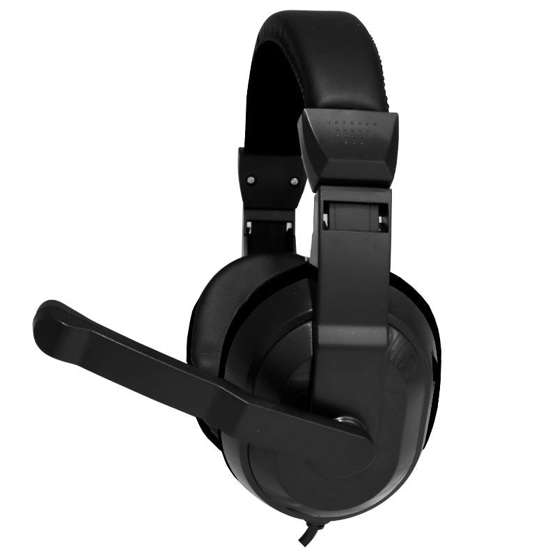 Casque stéréo Dublin Office avec micro, noir