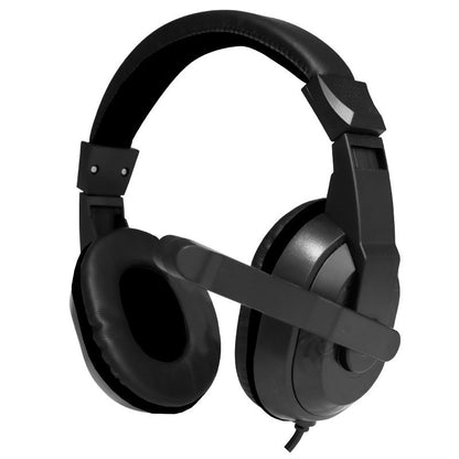 Casque stéréo Dublin Office avec micro, noir