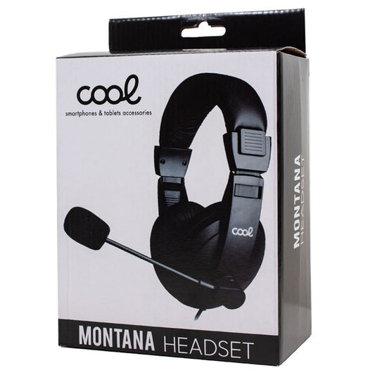 Casque PC stéréo Cool Montana avec microphone