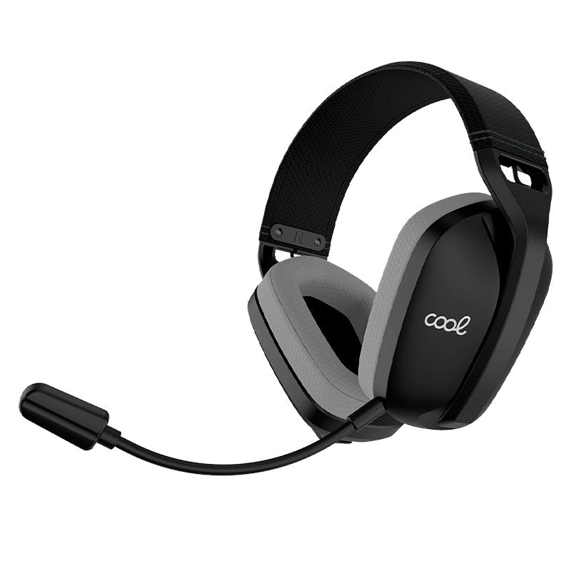 Casque stéréo PC / PS4 / PS5 noir (3 en 1 : sans fil / Bluetooth / jack) COOL Newton
