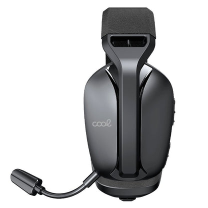 Casque stéréo PC / PS4 / PS5 noir (3 en 1 : sans fil / Bluetooth / jack) COOL Newton