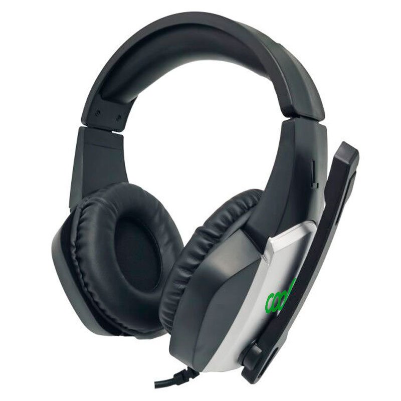 Casque stéréo PC / PS4 / PS5 / Xbox Gaming COOL Bremen Adaptateur éclairage + audio
