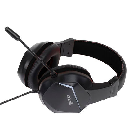 Casque de jeu stéréo COOL Vista pour PC/PS4/PS5/Xbox avec audio adaptatif et éclairage