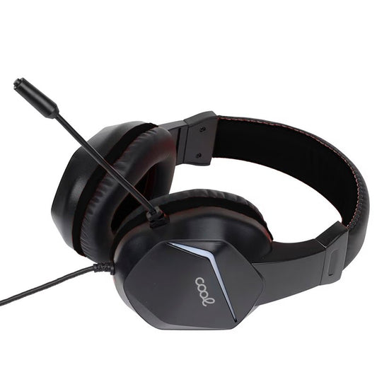 Casque de jeu stéréo COOL Vista pour PC/PS4/PS5/Xbox avec audio adaptatif et éclairage