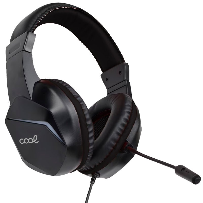 Casque de jeu stéréo COOL Vista pour PC/PS4/PS5/Xbox avec audio adaptatif et éclairage
