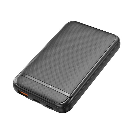 Batterie externe Power Bank 5000 mAh COOL (2 câbles : TYPE C / Lightning) Noir