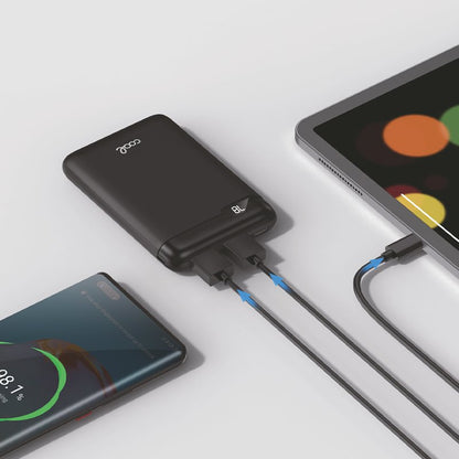 Batterie externe Power Bank 5000 mAh avec écran COOL 10 W Noir