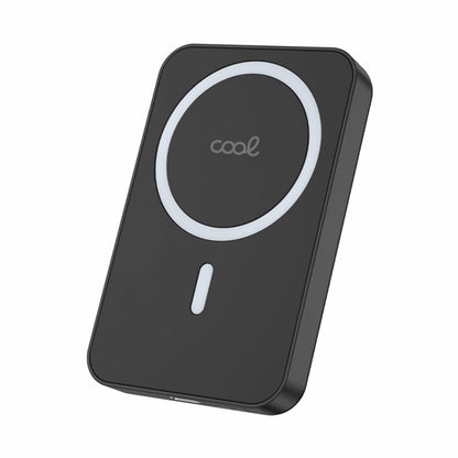 Bateria Externa Universal MAGNÉTICA Power Bank Qi 5000 mAh COOL Negro