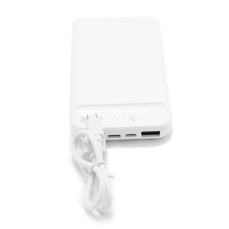 Batterie externe universelle 10 000 mAh (2 x USB / 2 A) COOL Boston White