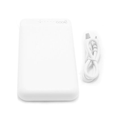 Batterie externe universelle 10 000 mAh (2 x USB / 2 A) COOL Boston White
