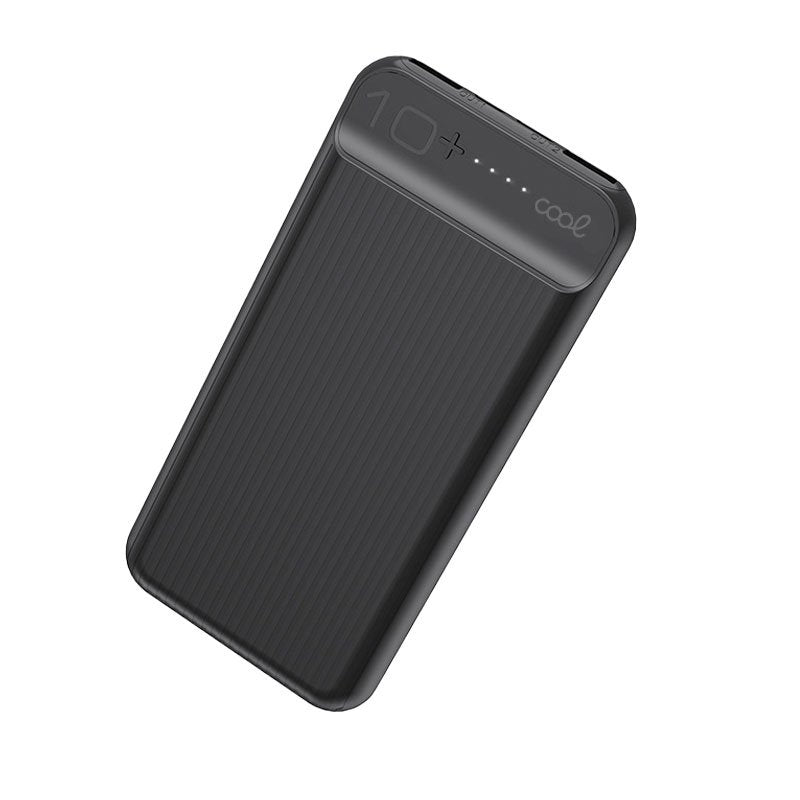 Batterie externe universelle 10 000 mAh (2 x USB / 2 A) COOL Boston Noir