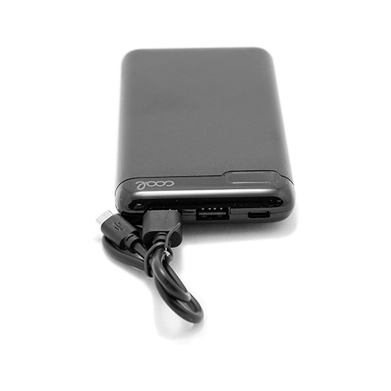 Batterie externe universelle 10 000 mAh (2 x USB / 2 A) COOL Slim Noir
