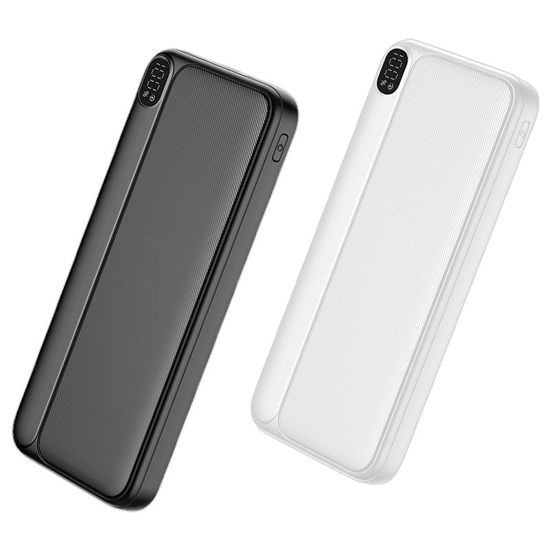 Batterie externe universelle 10 000 mAh (Type C / Lightning) COOL Grip Blanc
